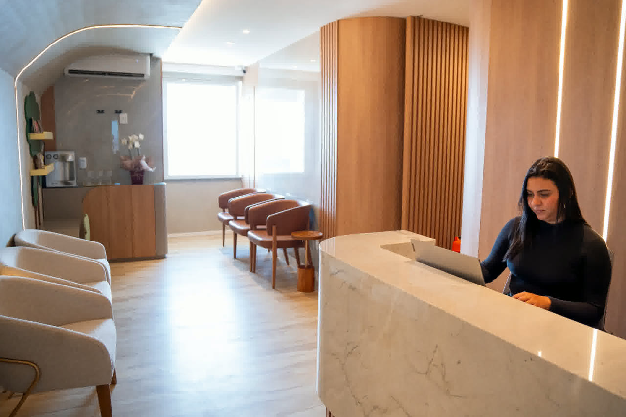 Recepção da Clínica Impulsus